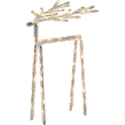 Dekorationsfigur Icy 30cm inomhus 3xAA