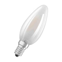 Osram LED kronljus matt 2,1W 184lm 2700K E14