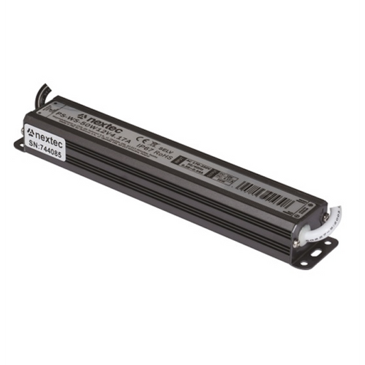 Elektronisk transformator 12V DC 50W 4,17A IP67