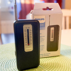 Philips AM/FM bärbar batteridriven radio