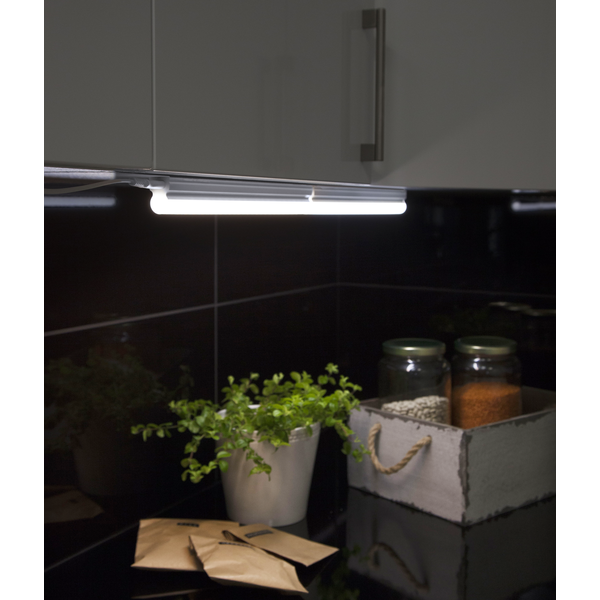 LED underskåpbelysning Integra 31-57cm 4000K