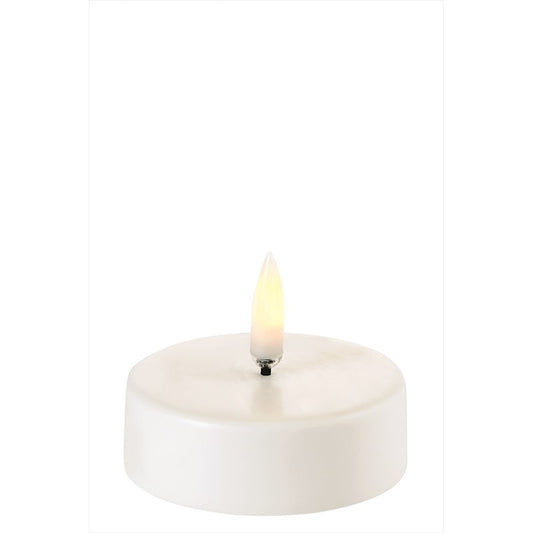 UYUNI  Värmeljus LED - Vit - 6,1x4,7cm - Remote Ready