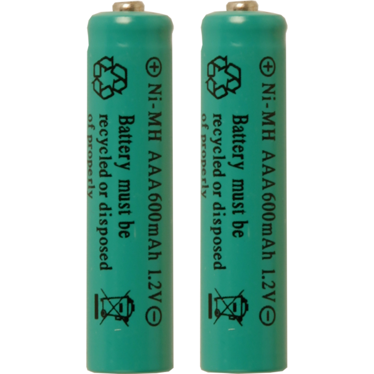 Laddbart batteri 2-pack AAA 1,2V 600mAH NI-MH