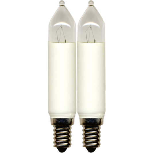 Skaftlampa 2-pack 34V 3W 105x20mm E14