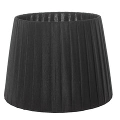 Oriva lampskärm organza svart 20cm clipfäste