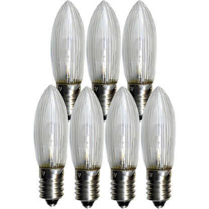 Topplampa LED 7-pack 0,2W 10-55V E10