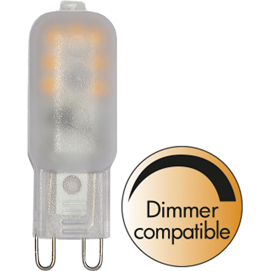 LED frostad 1,5W 100lm 2700K dimbar G9