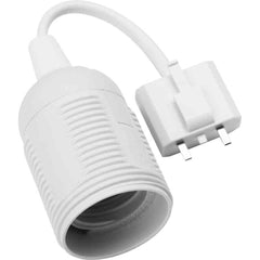 Lampupphäng vit 10cm kabel DCL E27