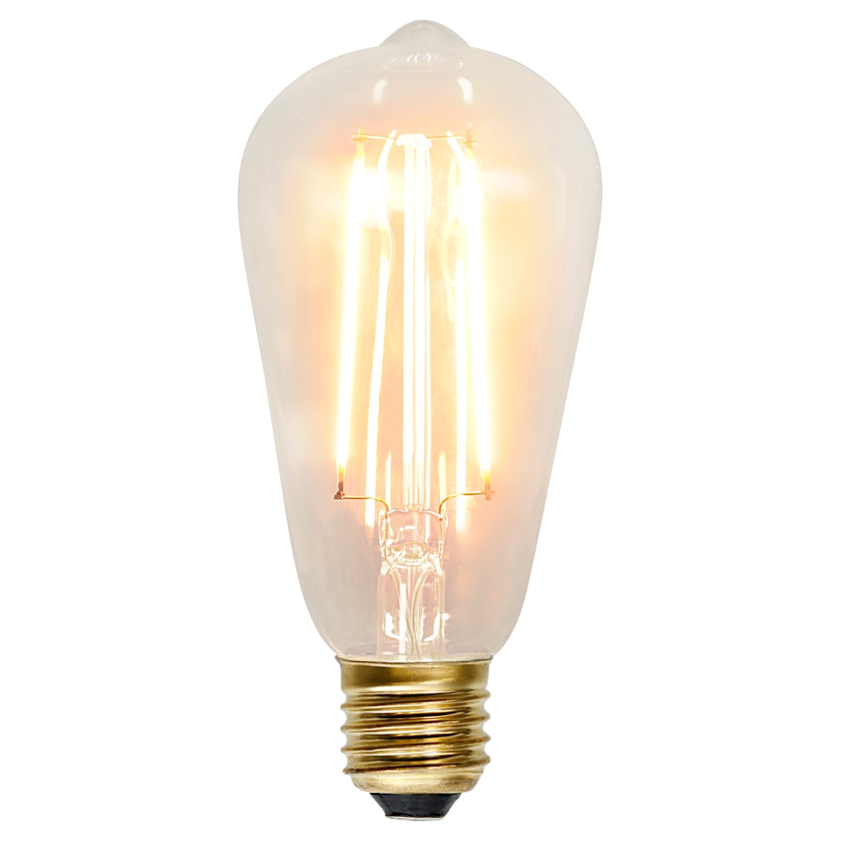 DecorationLED klar filament lyktlampa 2,3W 230lm 2100K E27