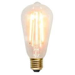 DecorationLED klar filament lyktlampa 2,3W 230lm 2100K E27