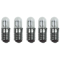 Microlampa 5-pack 12V 0,4W klar E5