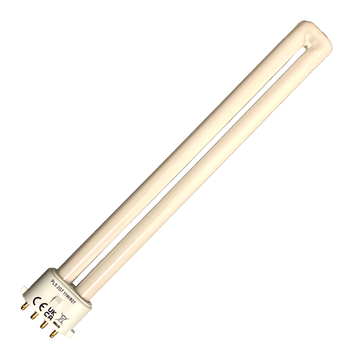 PLS-E kompaktlysrör 11W 4-pin 2700K 2G7